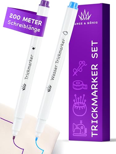 Lange & König Trickmarker Set, selbstlöschend und wasserlöslich