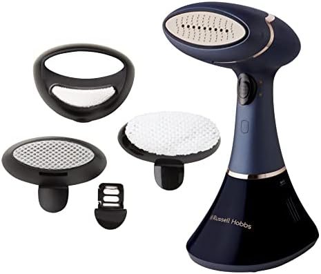 Russell Hobbs Dampfglätter mit 3 Aufsätzen (Kleidung, Vorhänge, Polster)