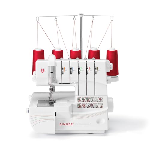 Singer 14T968DC Coverlock mit 5-Faden-System und Deckstich