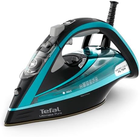 Tefal Ultimate Pure Dampfbügeleisen, 3200 W mit Kalkfilter